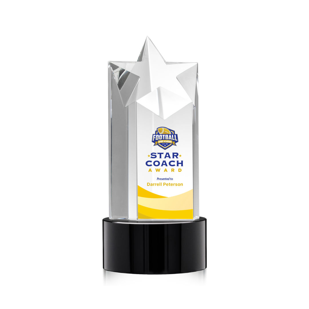 Berkeley VividPrint™ Award on Marvel Base - Black 6
