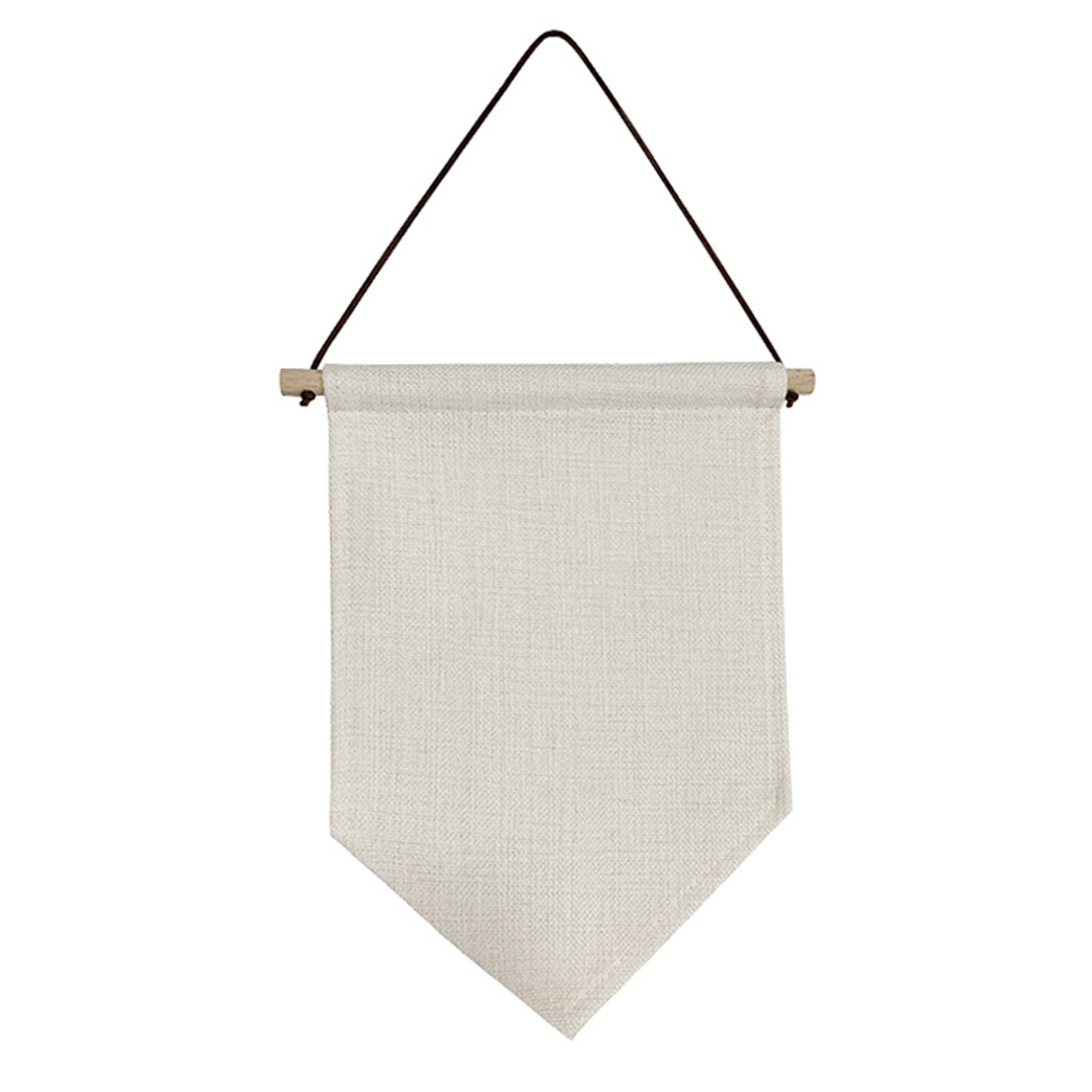 Linen Sublimation Triangle Flag And Banner Decoration 2