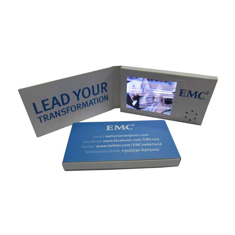 VidU 2.4" Compact Size Video Brochure With Full Color Printing - Custom Video Business Card 8