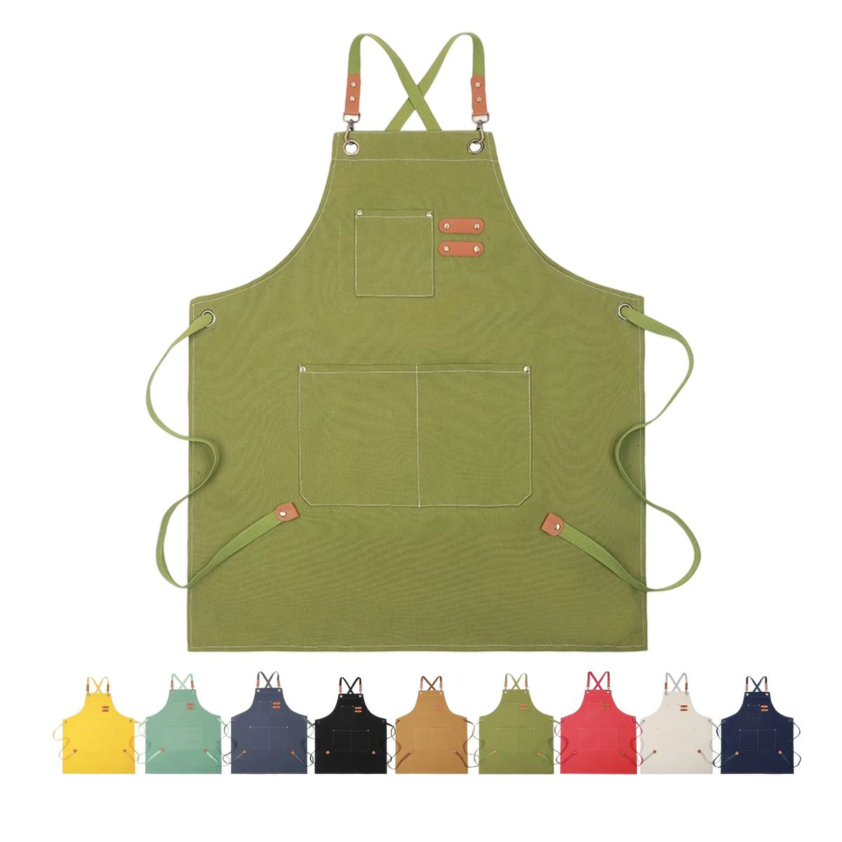 Durable Cooking Apron for Chefs 6