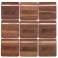 Graze Wood and Metal Coaster Set 21