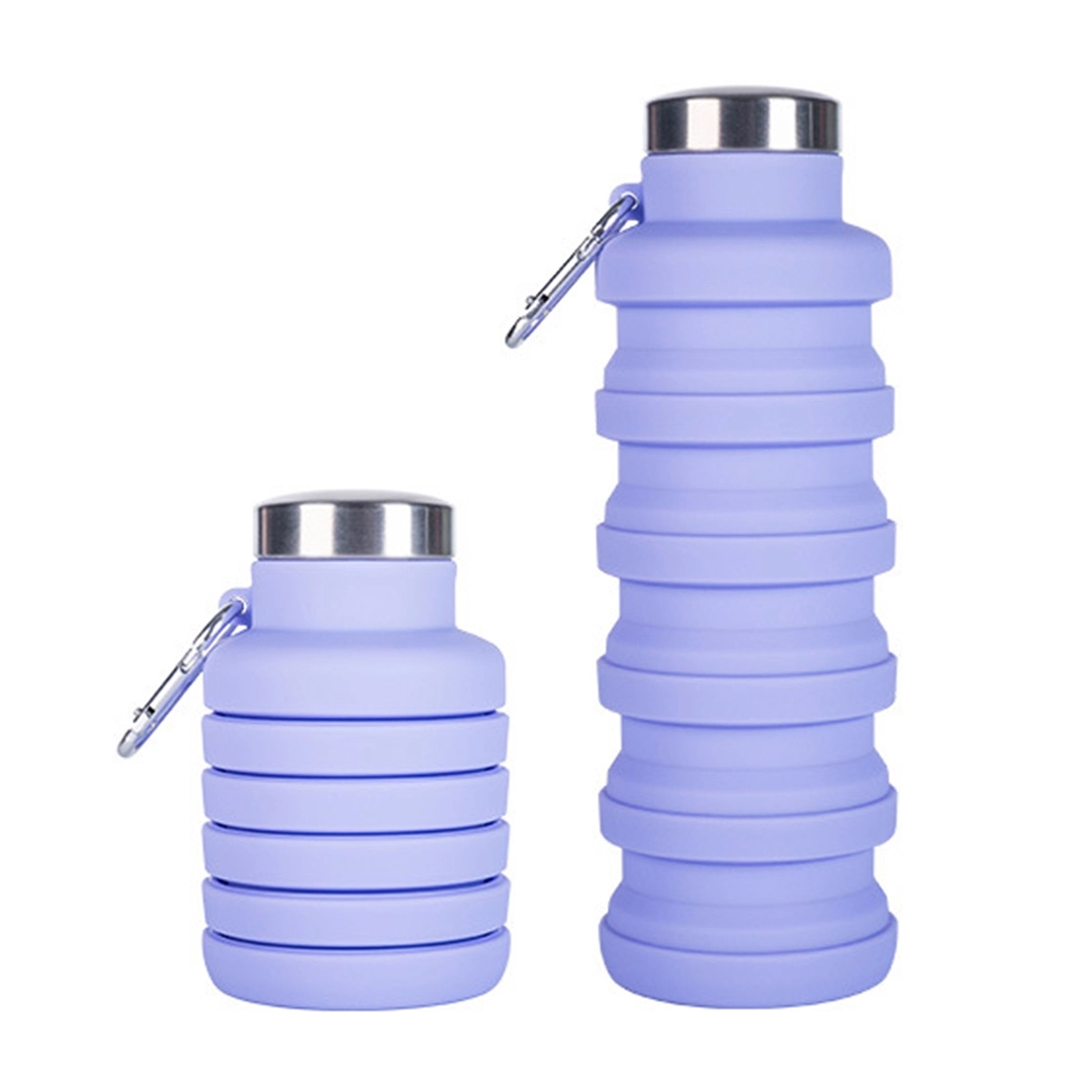 Collapsible Foldable Silicone Water Bottle 2