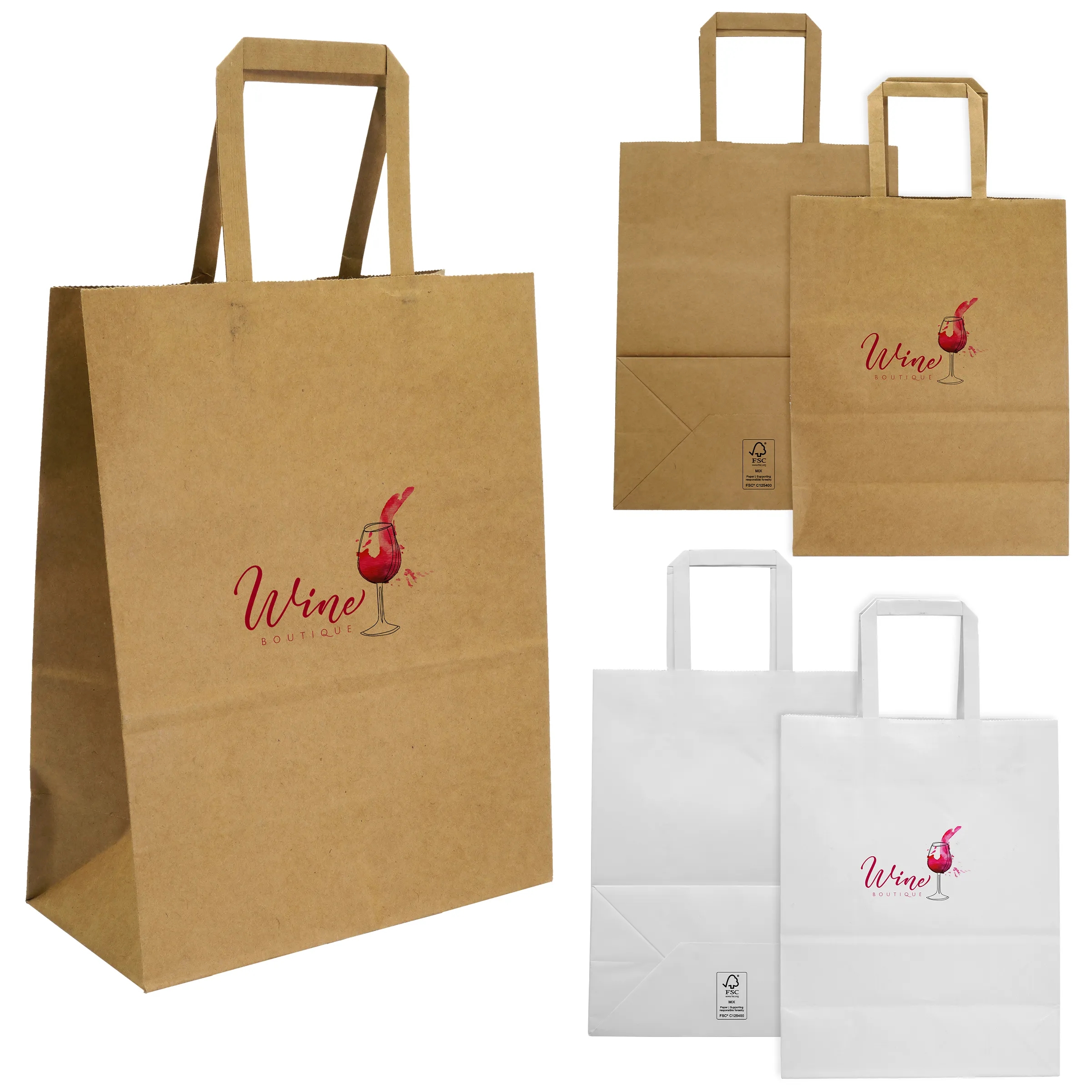 MEDIUM FSC PAPER BAG