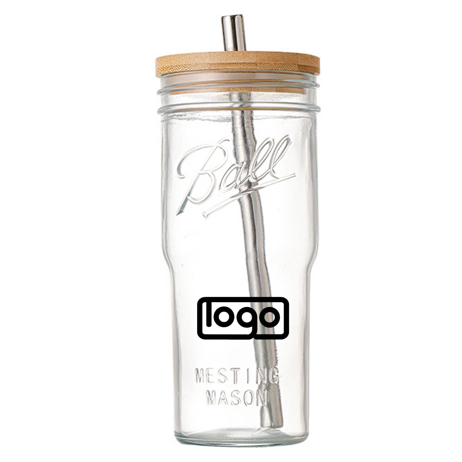 24oz Large Capacity Drinking Glass for Summer Cold Drinks 4