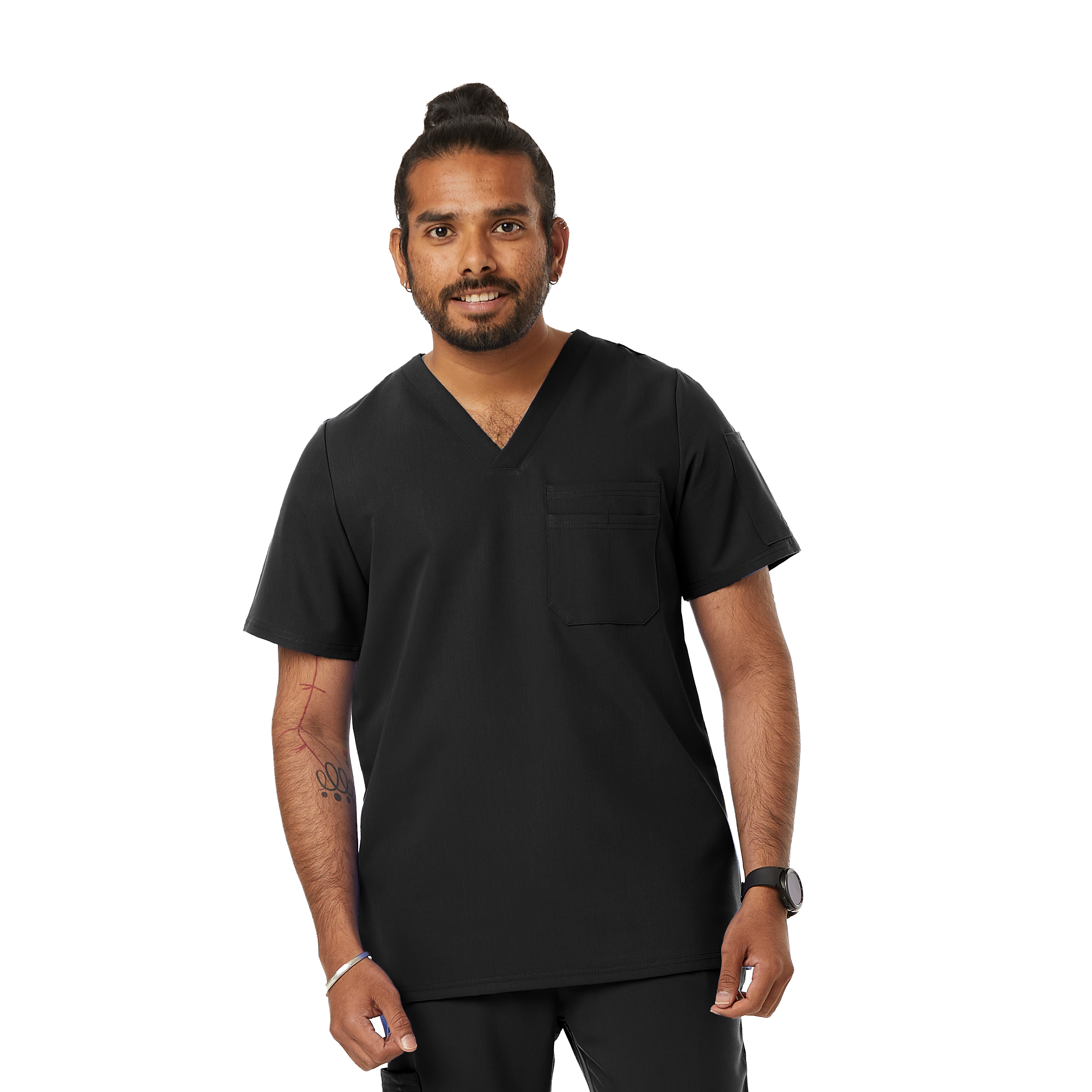Mens WYND Tuckable Scrub Top