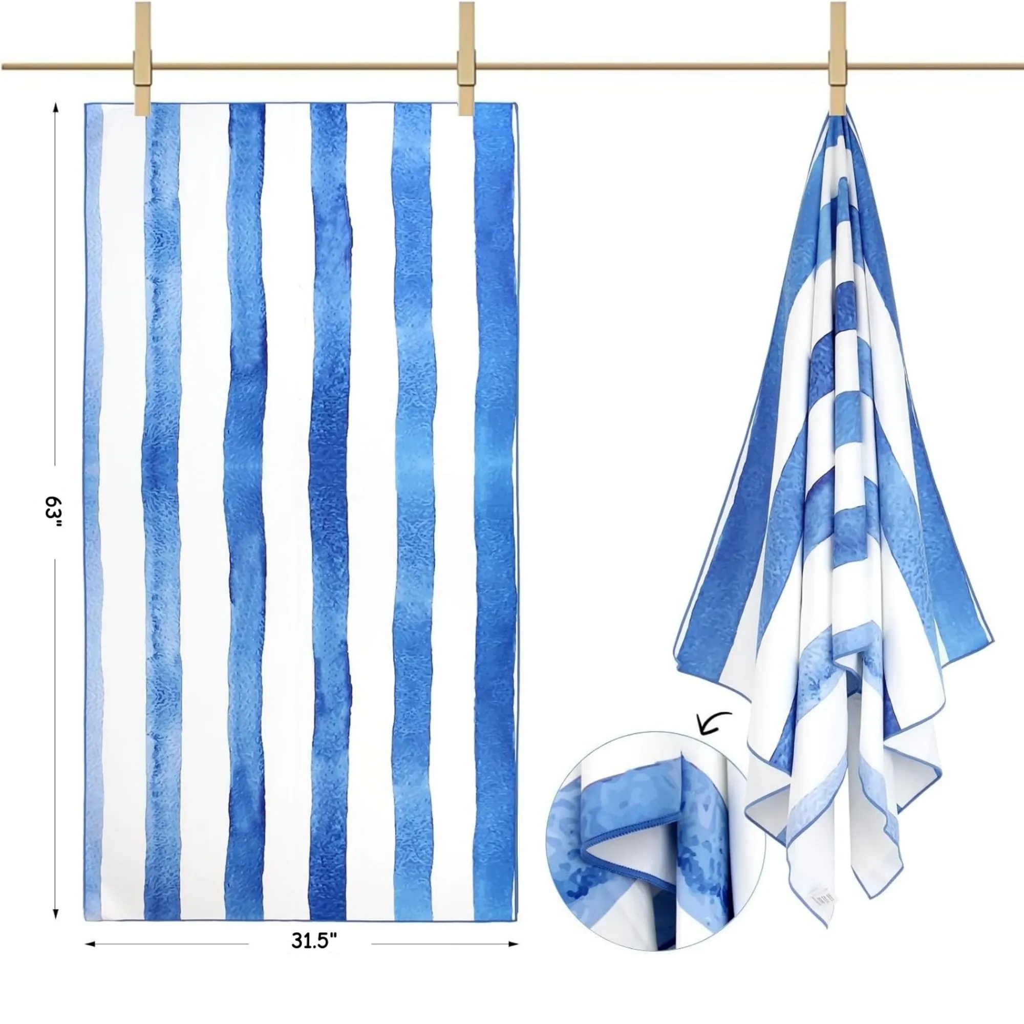 Premium Microfiber Quick Dry Beach Towel 28
