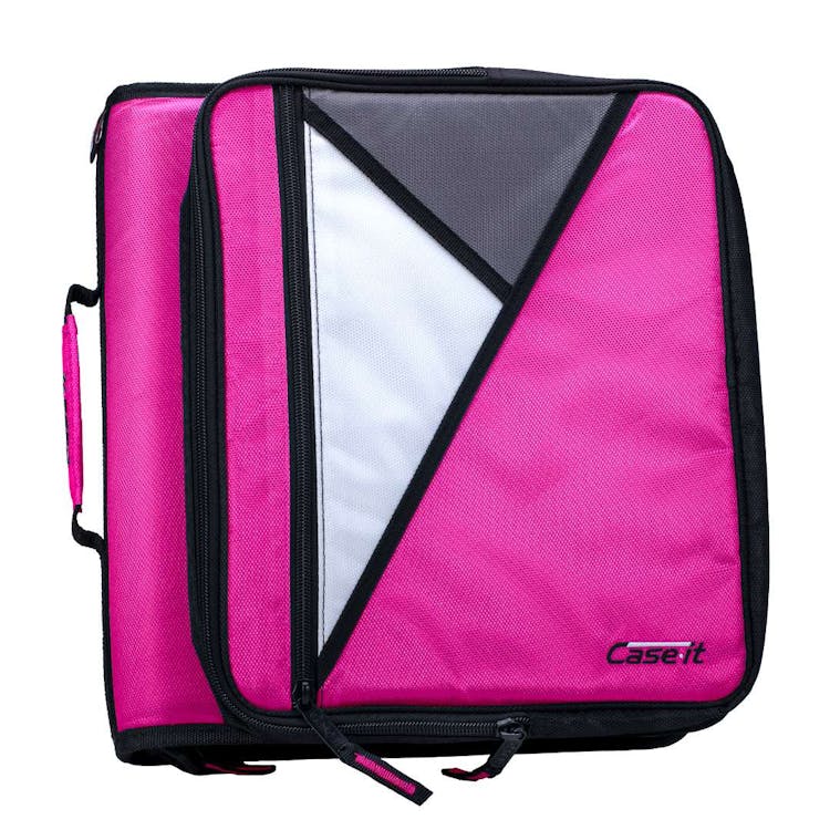 Case-It Universal Zipper Binders - Magenta 2" 1
