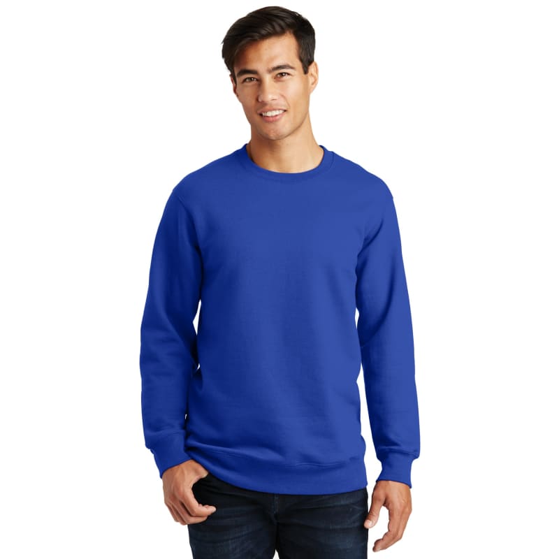 Port & Company Fan Favorite Fleece Crewneck Sweatshirt., custom hoodie or sweatshirt with logo imprint 4