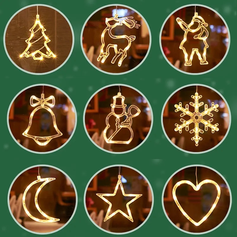 Led Christmas Tree Sucker Lamp 6