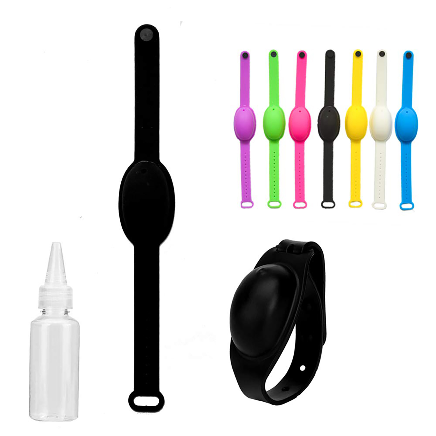 Silicone Hand Sanitizer Dispenser Bracelet 4
