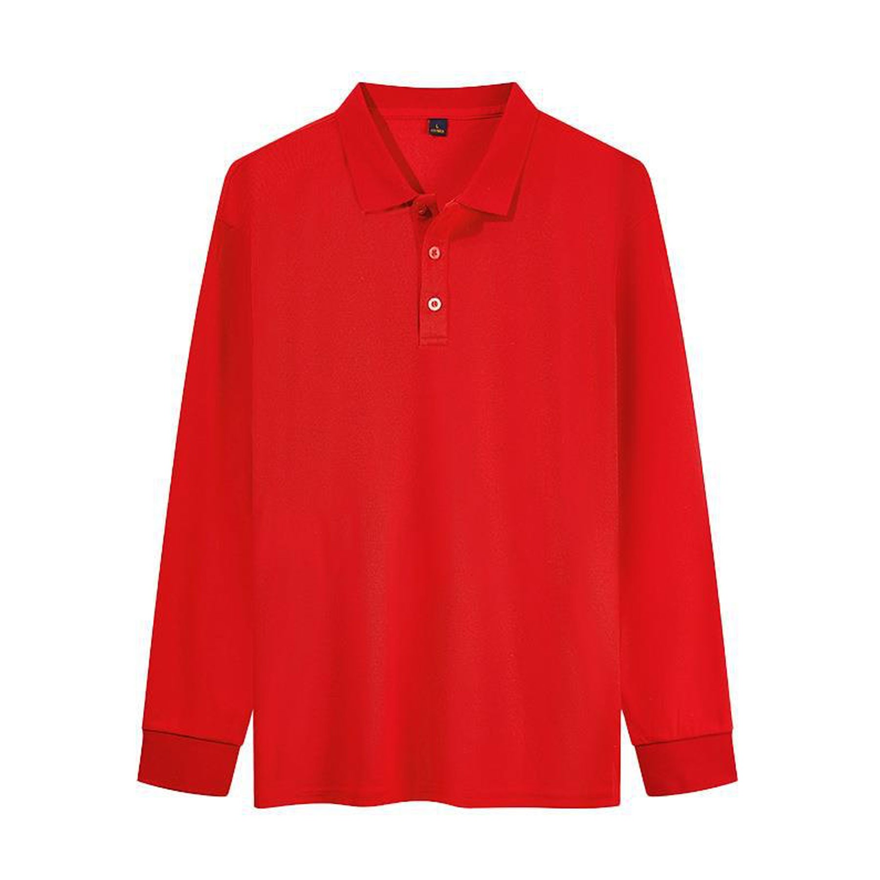 Long Sleeve Polo Shirt 4