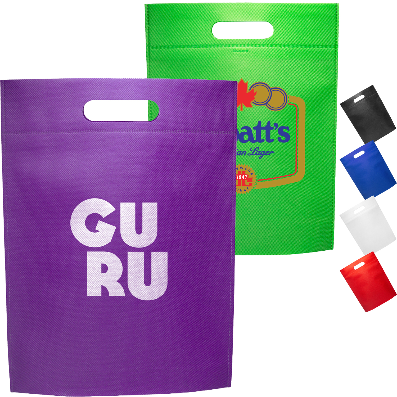 Recyclable Non Woven Tote Bag (11" x 14" x 2.5") 2