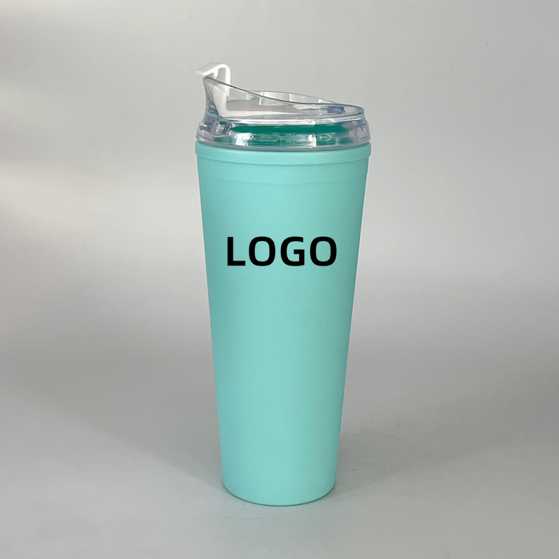 Double Wall Plastic Travel Mug 1