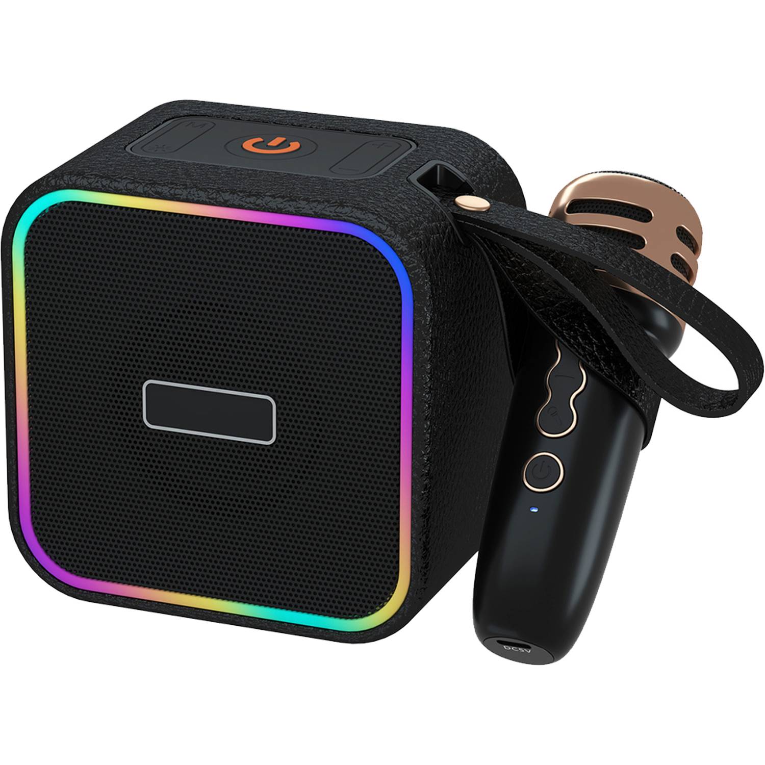 Mini Wireless Karaoke Speaker w/ Microphones 8