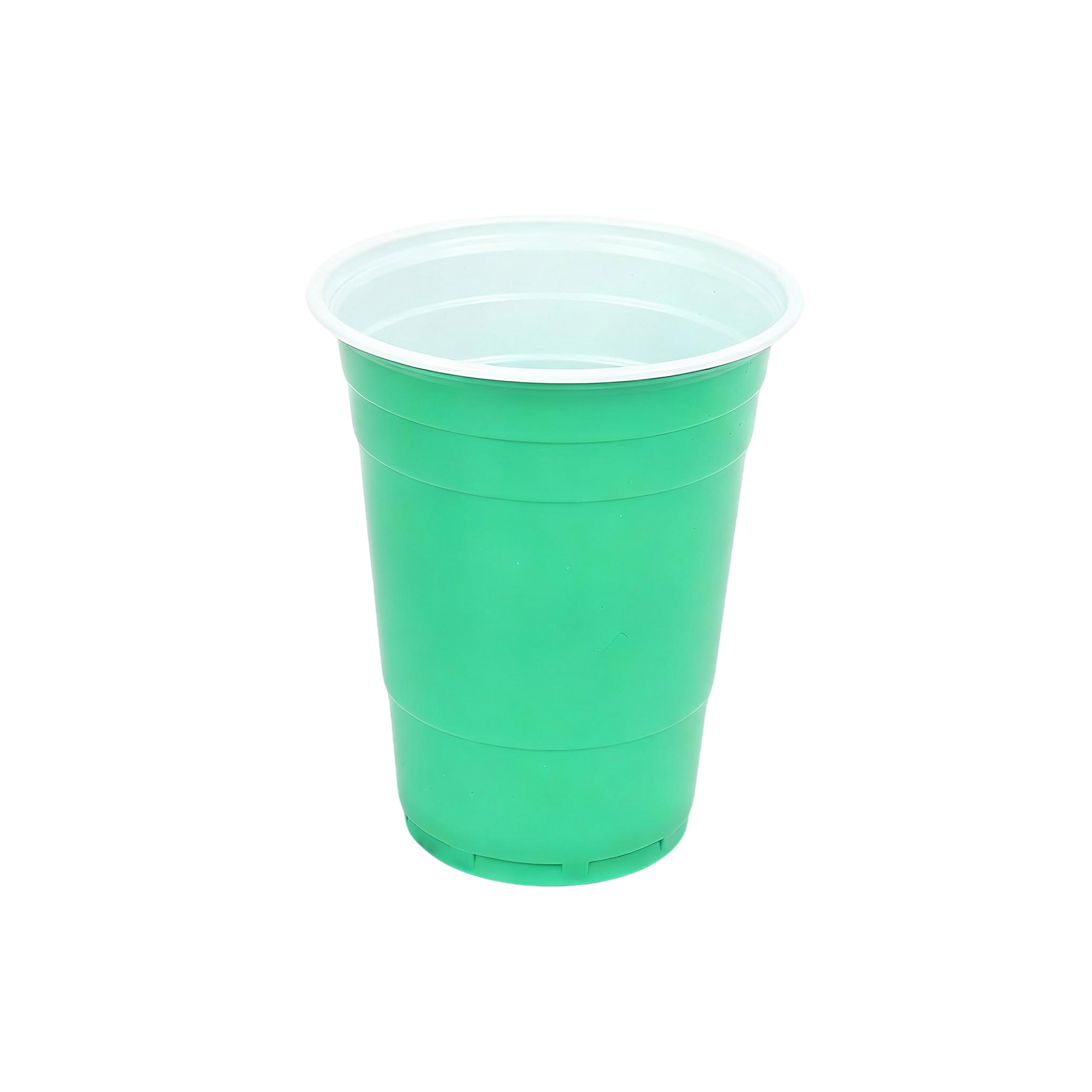 Sixteen Ounce Reusable Party Cup With Rolled Edge 2
