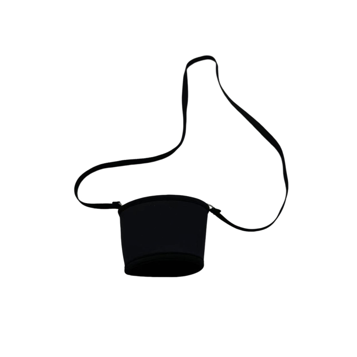 Coffee Cup Holder Sleeve with Lanyard, 16 oz., custom koozie with logo imprint 2