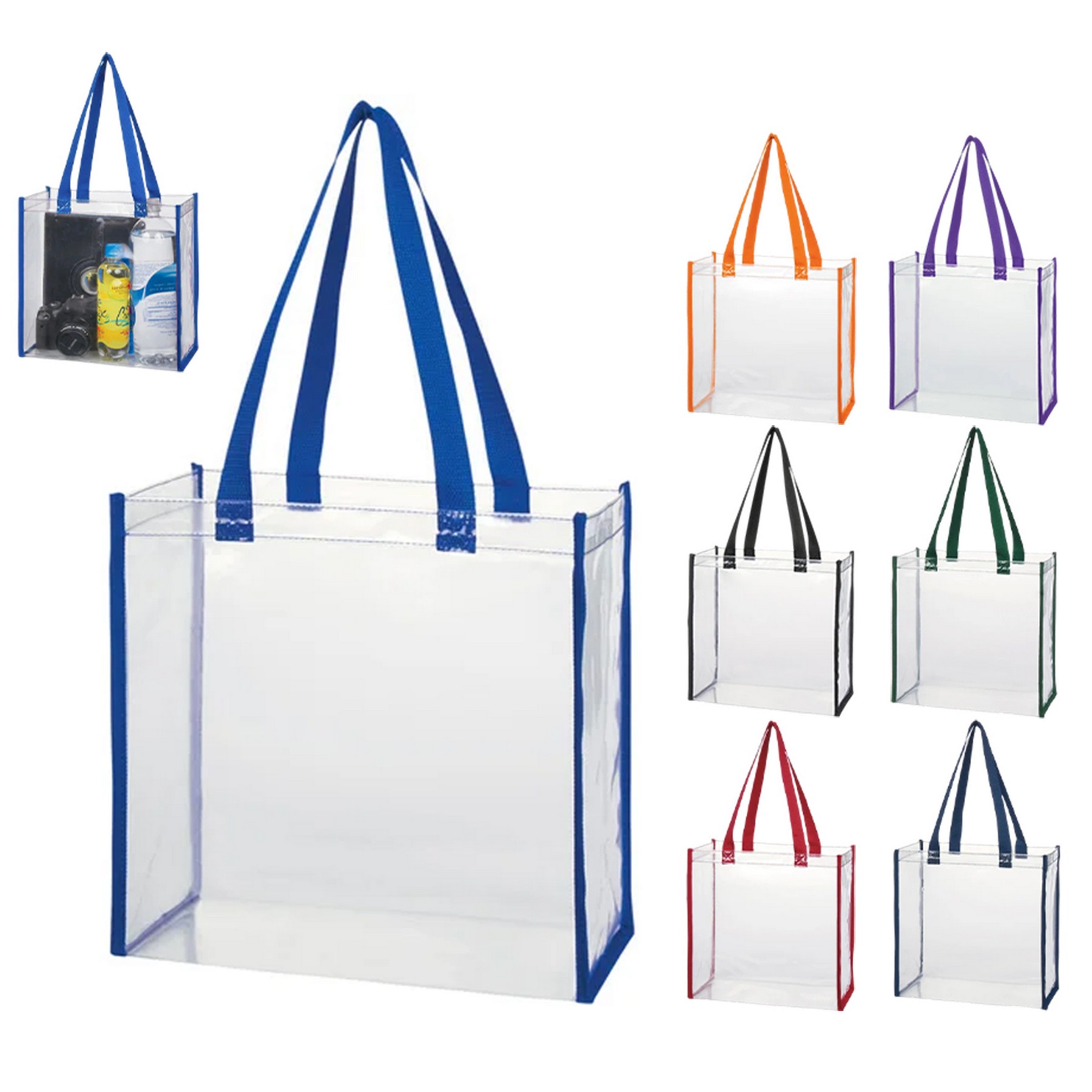 Giveaway Clear Stadium Approved Tote Bags 3