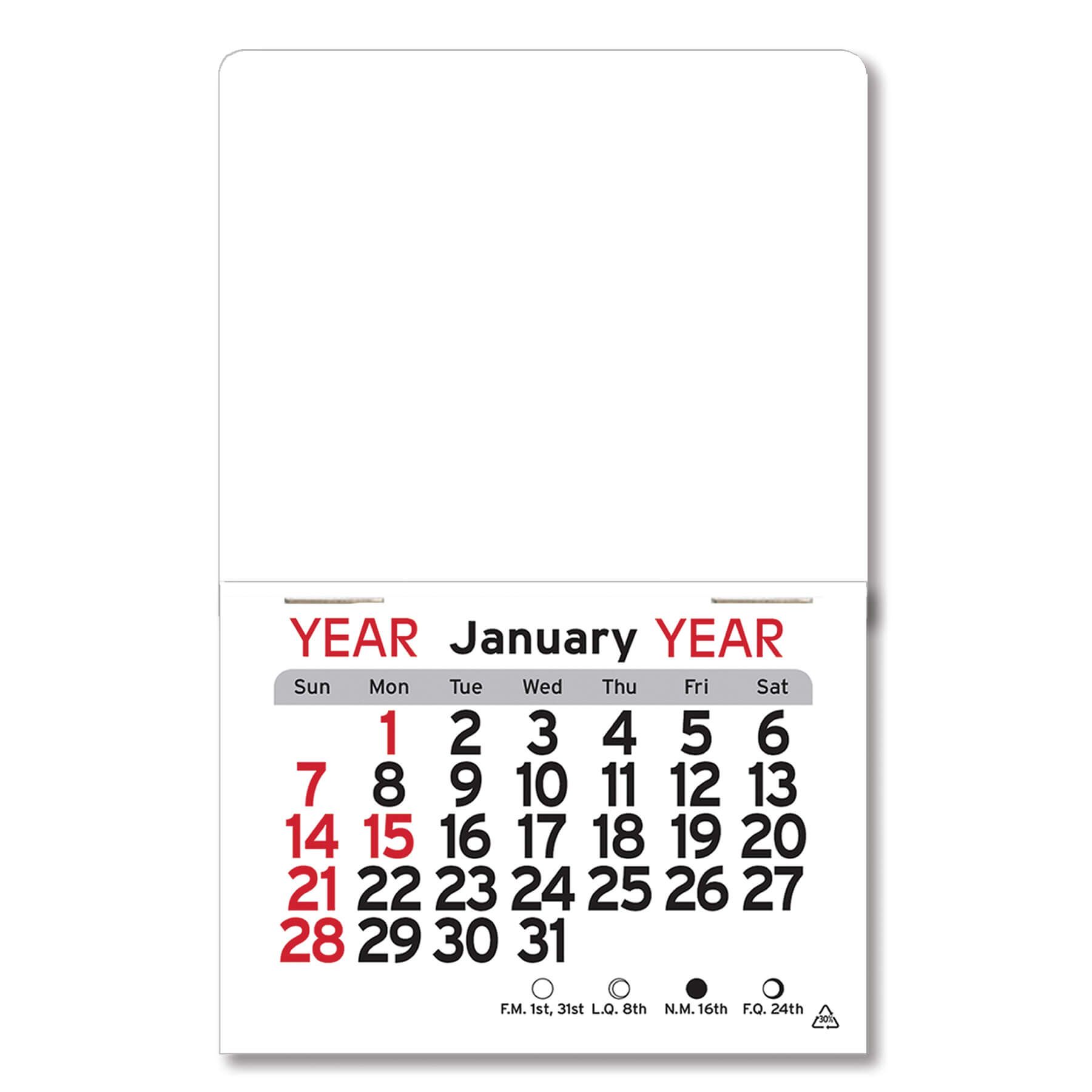 Adhesive Peel-N-Stick® Calendar - Billboard 4