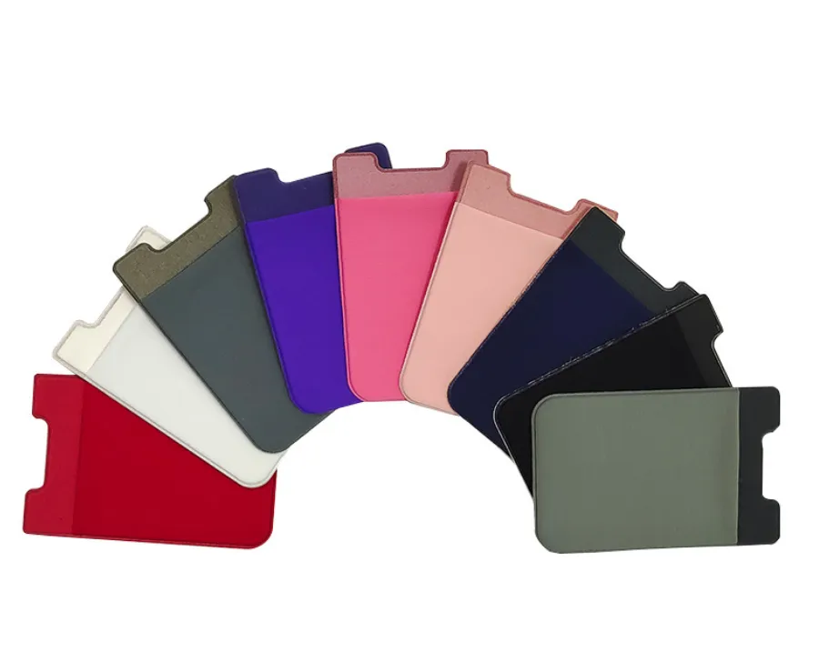 Adhesive silicone wallet 4