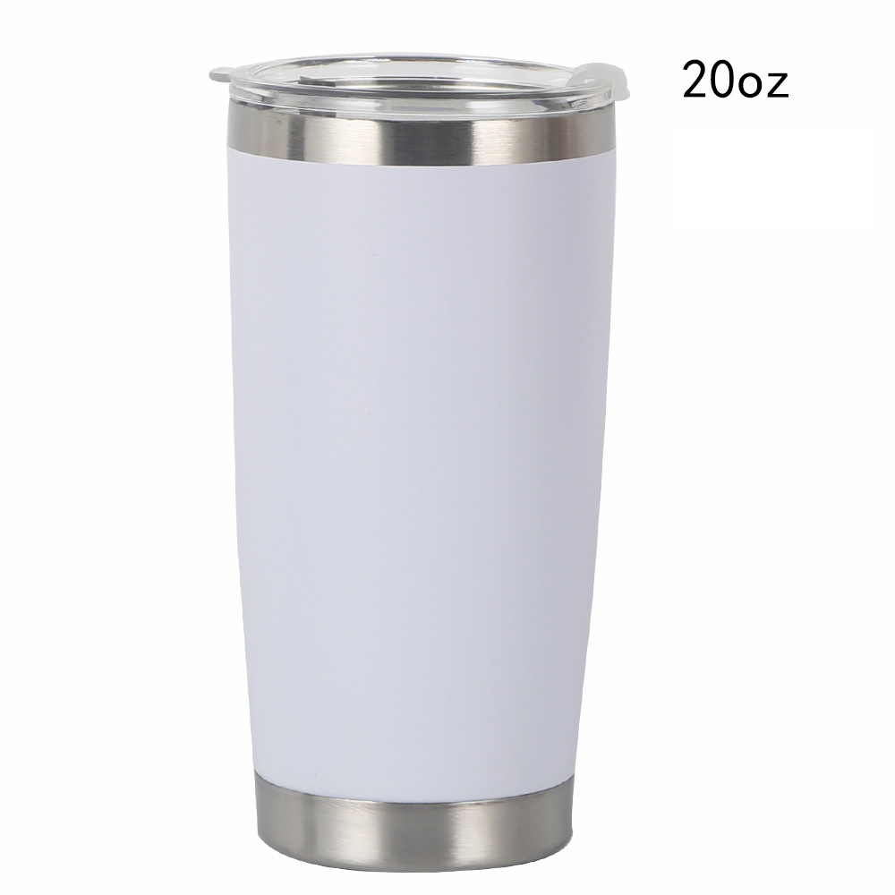 20oz Stainless Steel Vacuum Travel Mug Tumbler w/Lid 4