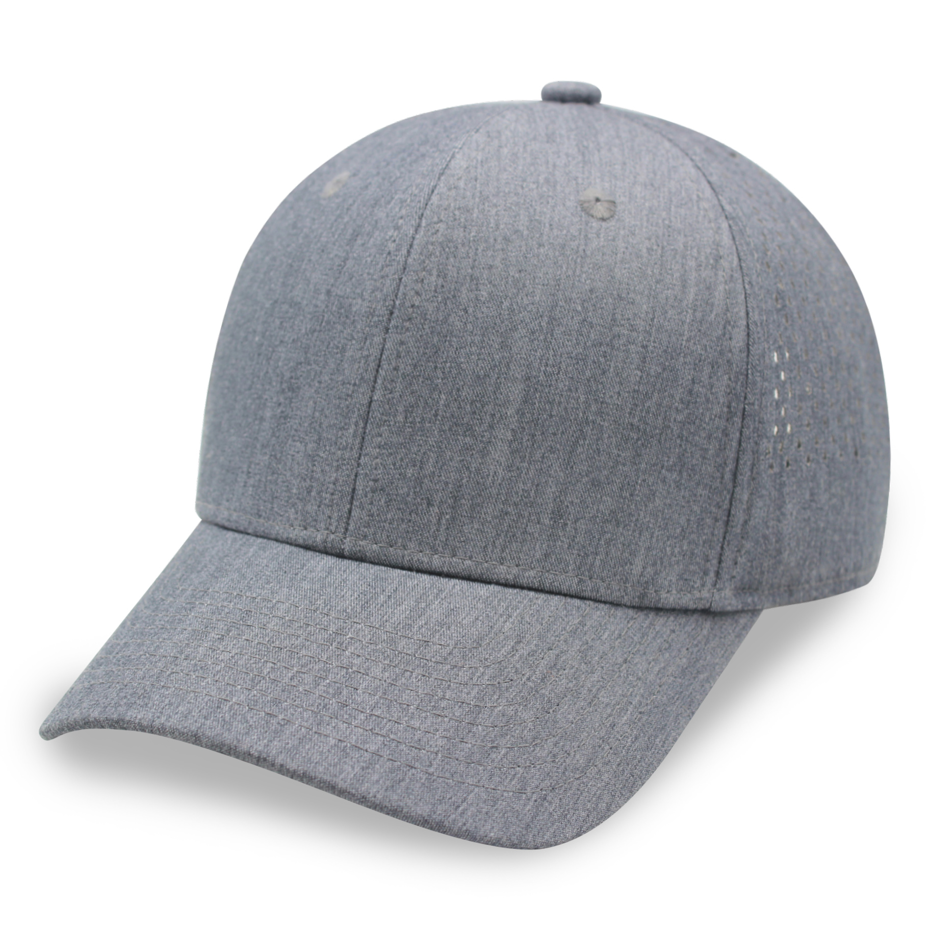 Athletic Trucker Cap Laser Cut Mesh Back