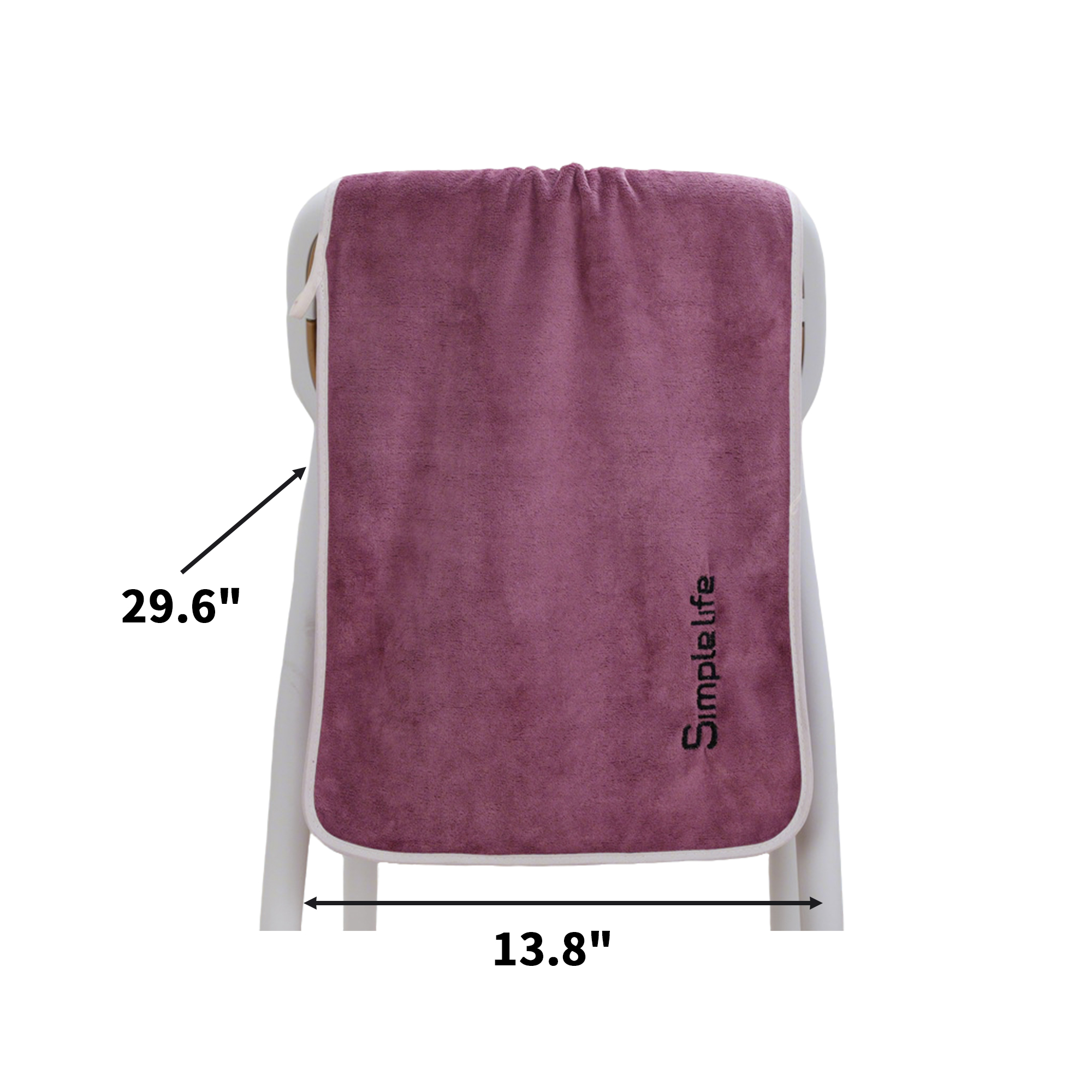 Coral Fleece Towel 350 GSM 13.8" x 29.6" 5