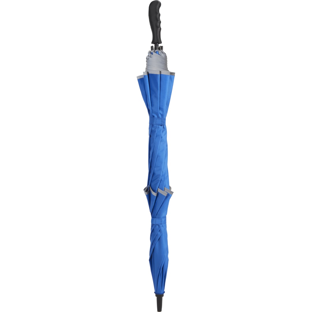 62" RPET Golf Umbrella w/ Reflective Trim 193