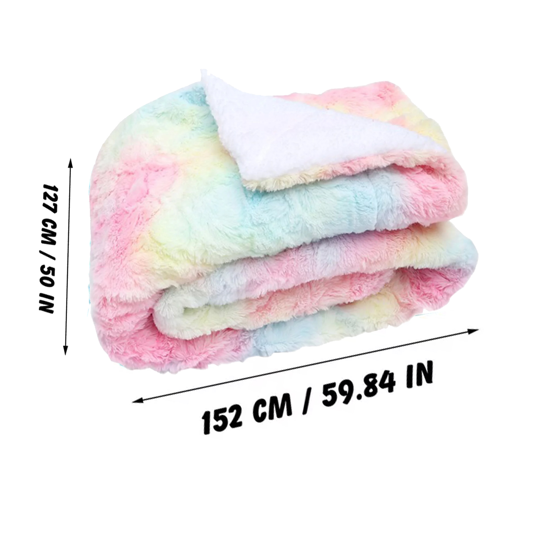Thick Flannel Lamb Wool Composite Double Blanket Leisure Bla 3