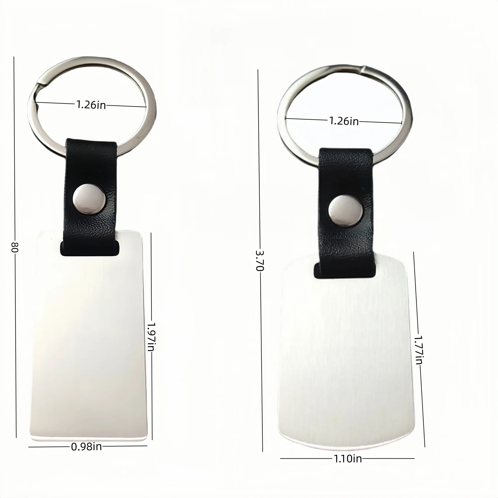 Custom Stainless Steel Keychain 1