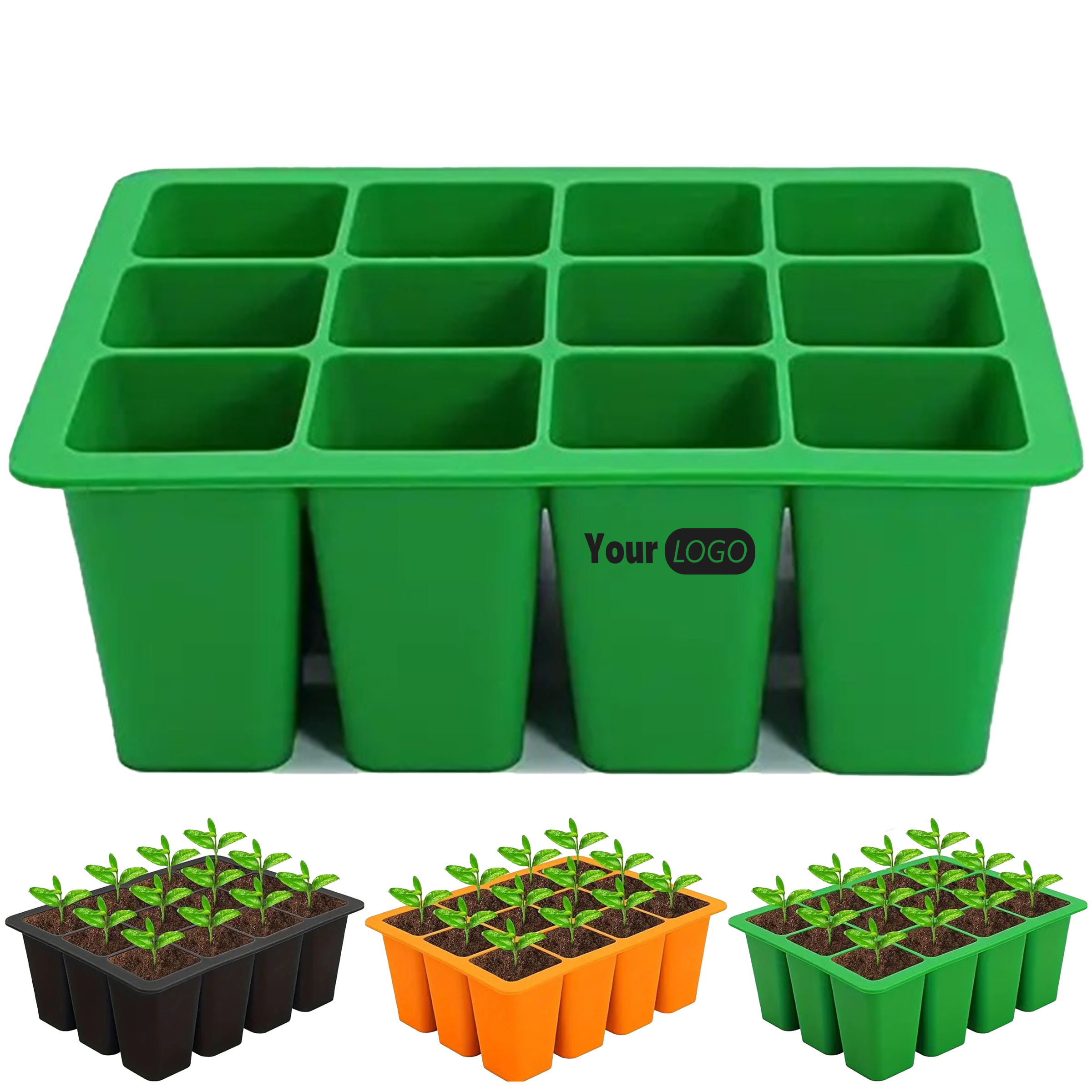 Silicone Anti Drop Durable Seedling Pot 3