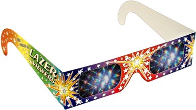 Fireworks Glasses - Original Lazer Viewers - Retail Displays 3