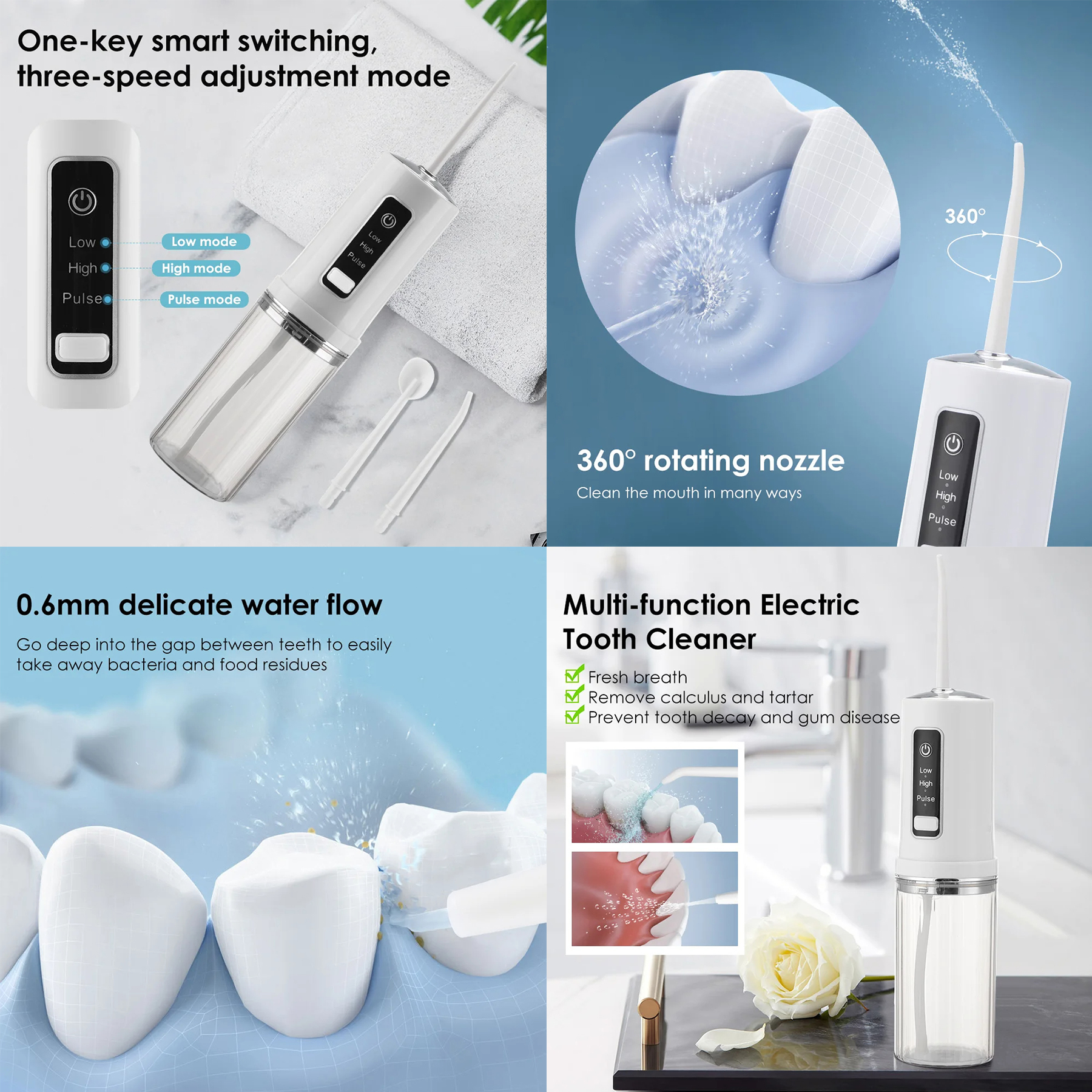 Mini Portable Smart Electric Tooth Cleaner 1