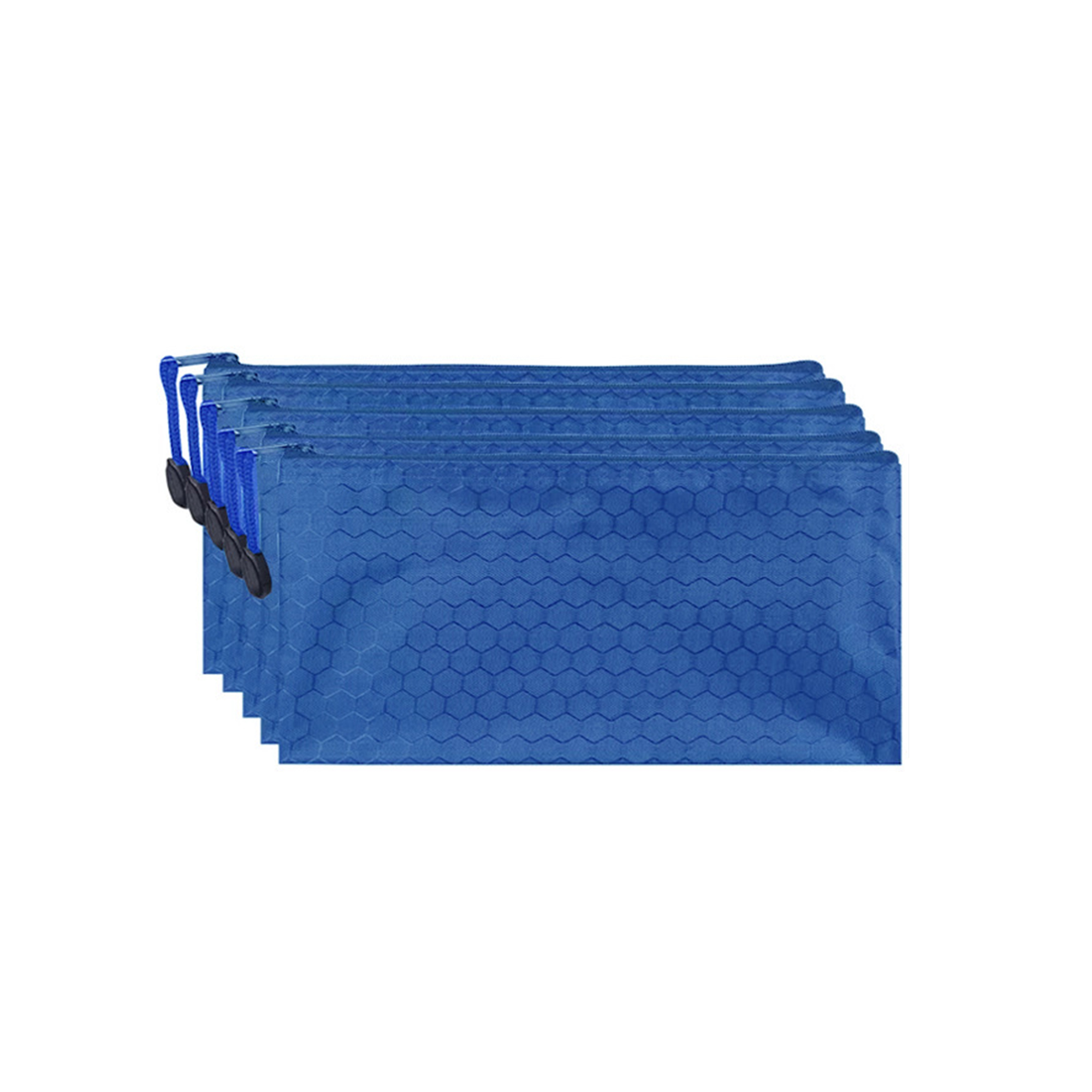 Waterproof Oxford Zipper Pencil Case Football Pattern 7