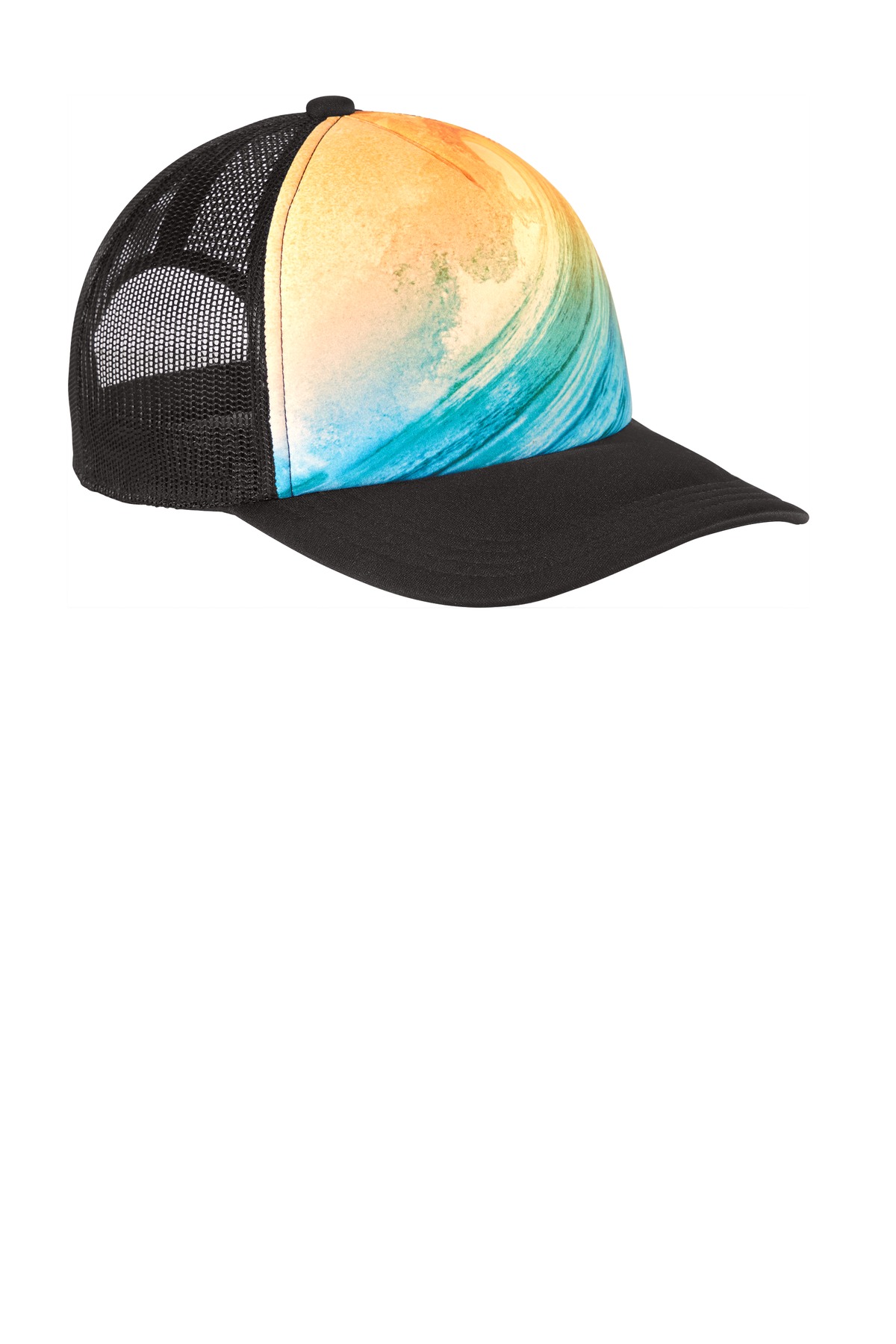 Port Authority Photo Real Snapback Trucker Cap C950 7