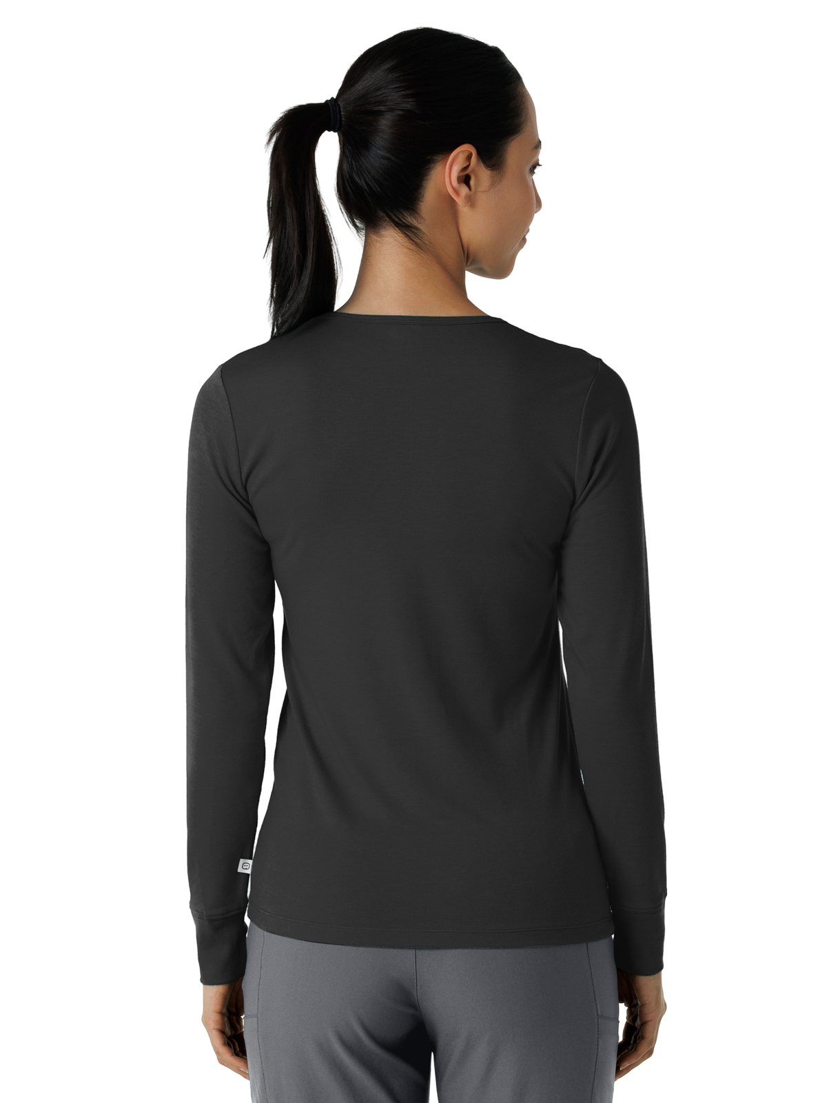Wink Layers - Women's Long Sleeve Underscrub Tee 18