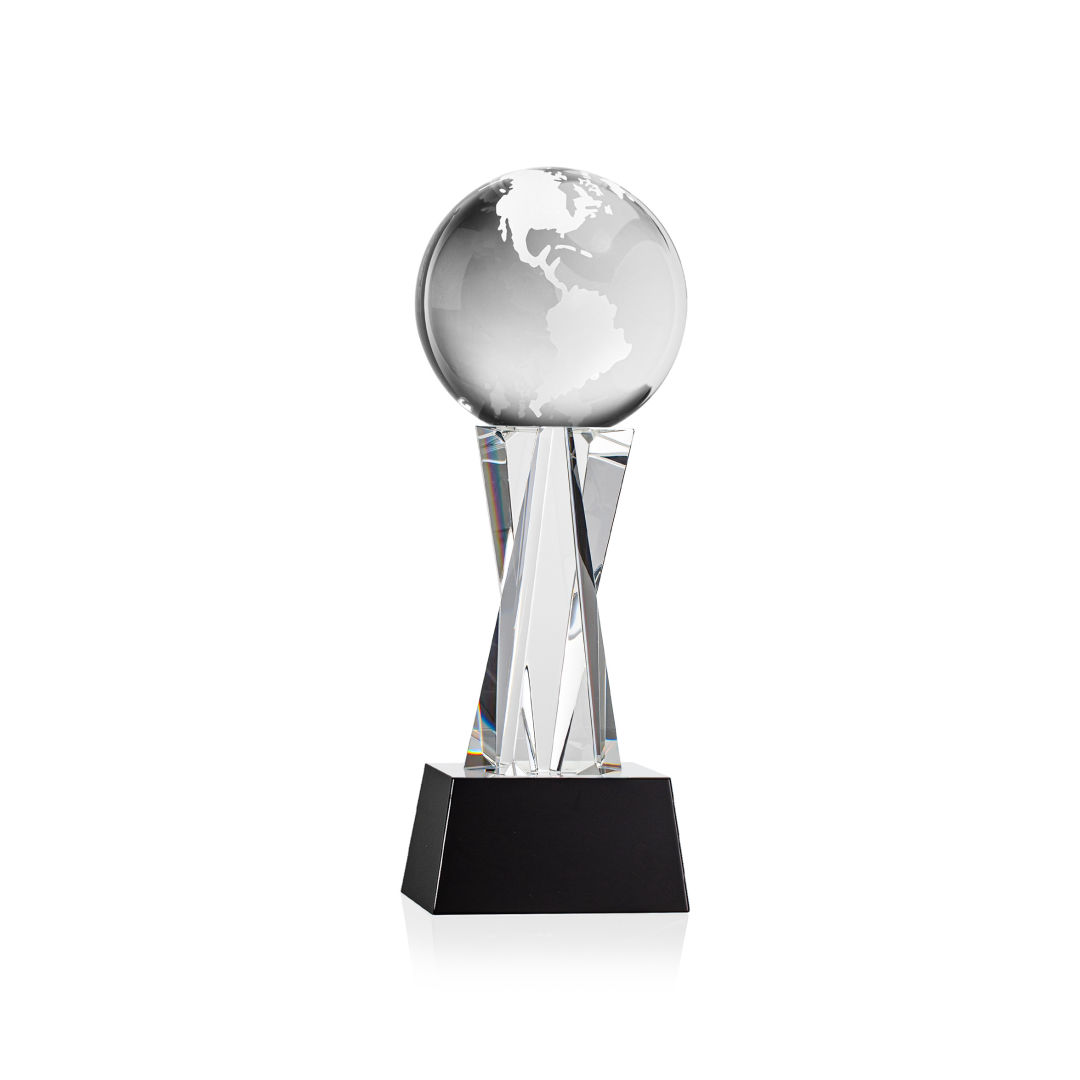 Globe Award on Grafton Base - Black 5