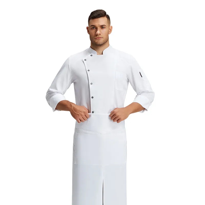 Long Sleeve Chef Uniform 6