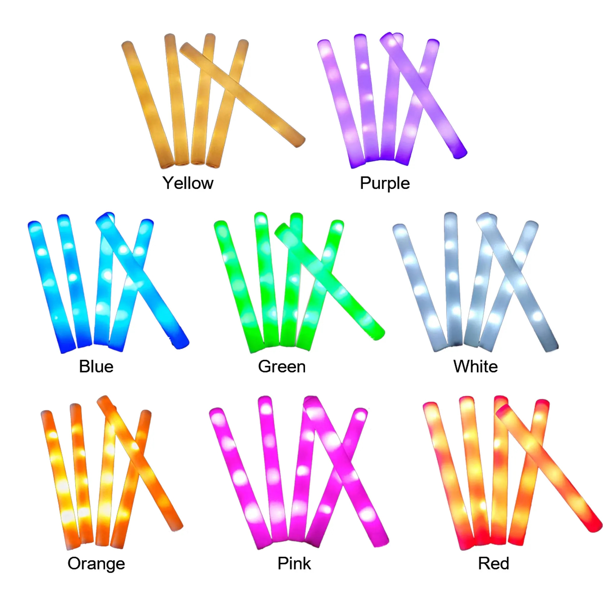 Sponge LED Glow Foam Stick 3