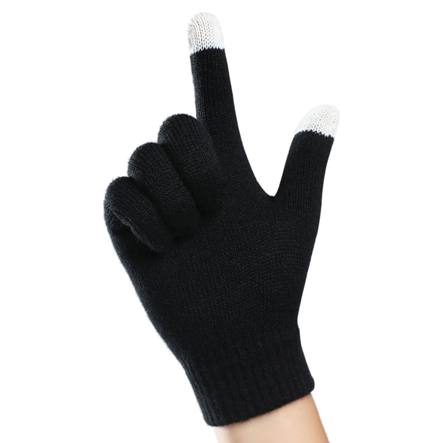 Touch Screen Soft Kniting Gloves 2