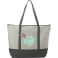Repose 10oz Recycled Cotton Zippered Tote 121