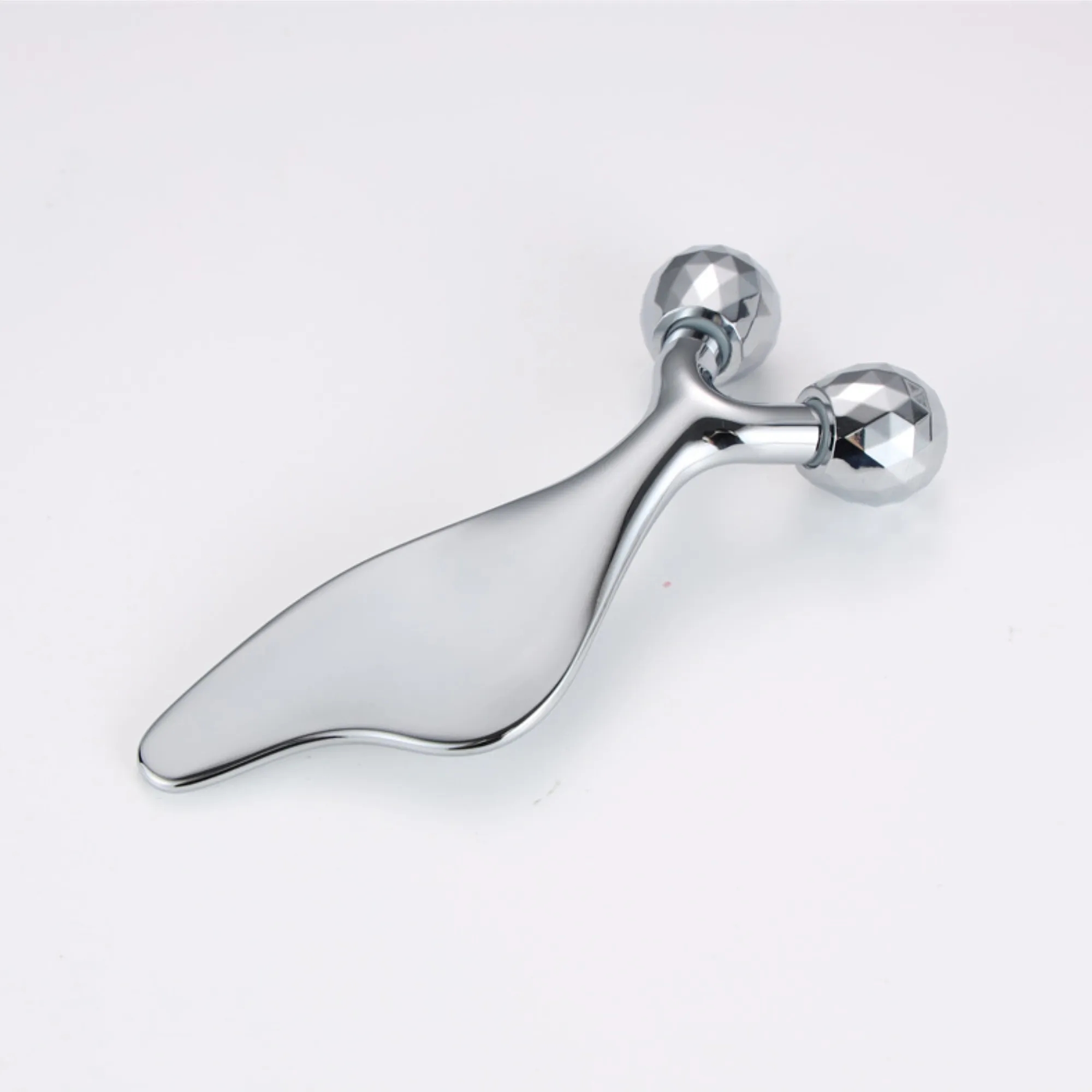 Mental Manual Facial Roller Massager Gua Sha Tool 2 in 1 5