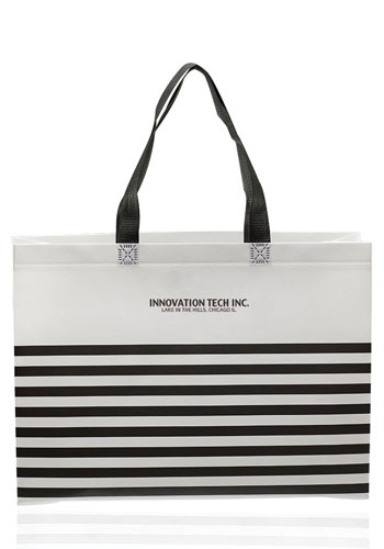 Seaside Striped Tote Bags 5