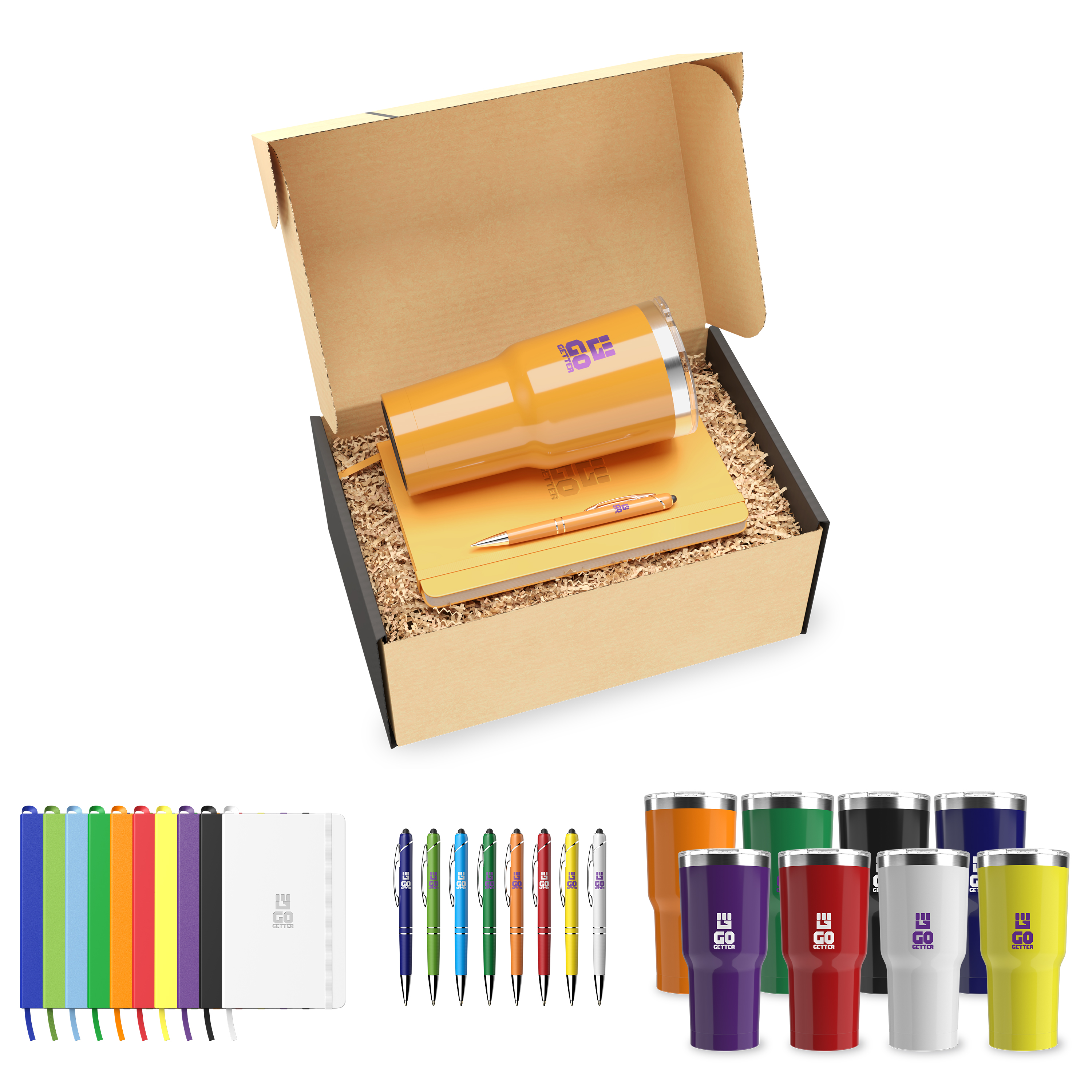 "show your colors" 3-piece kit in an eco gift box 19