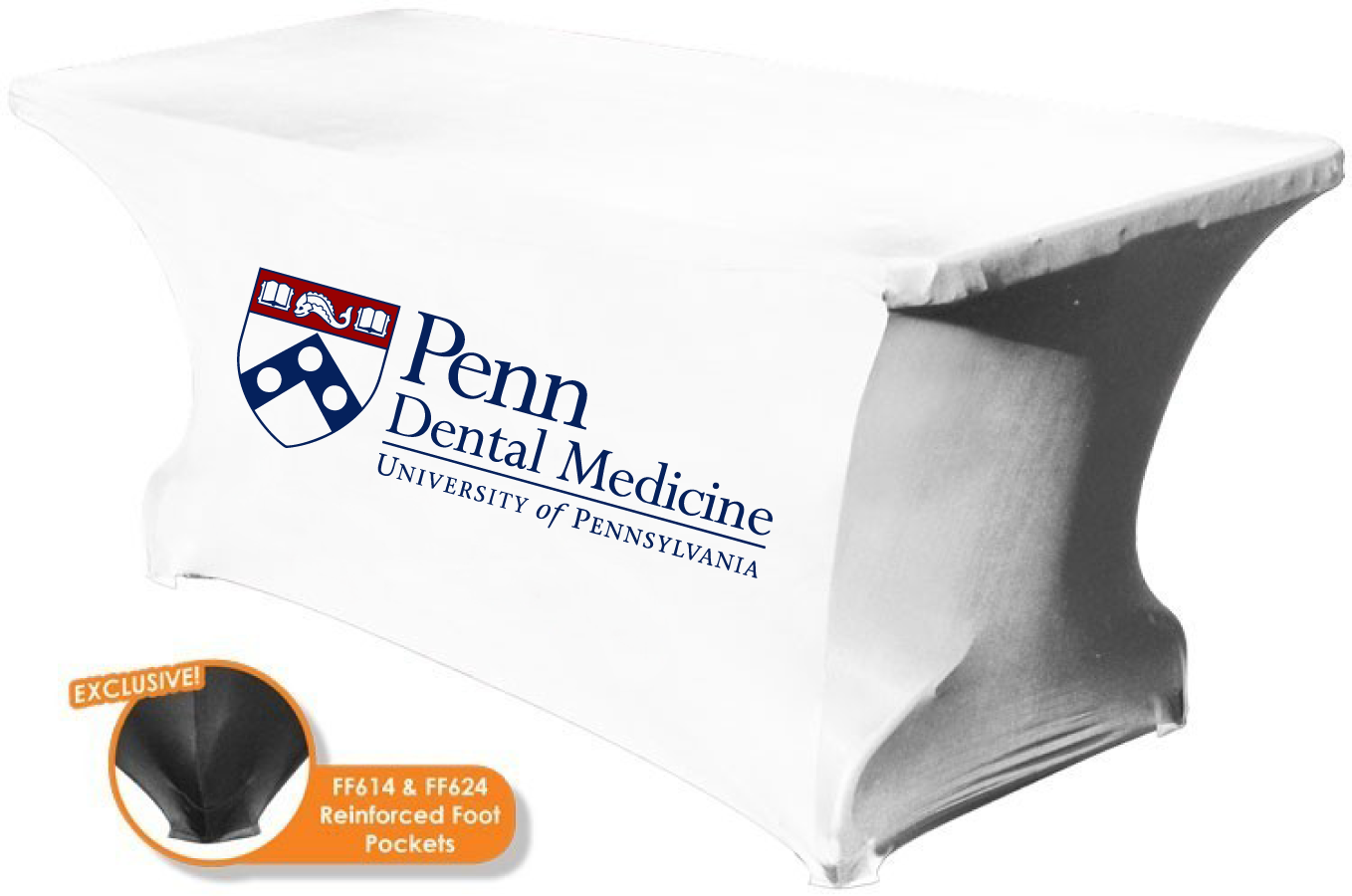 Spandex 6 ft Table Cover