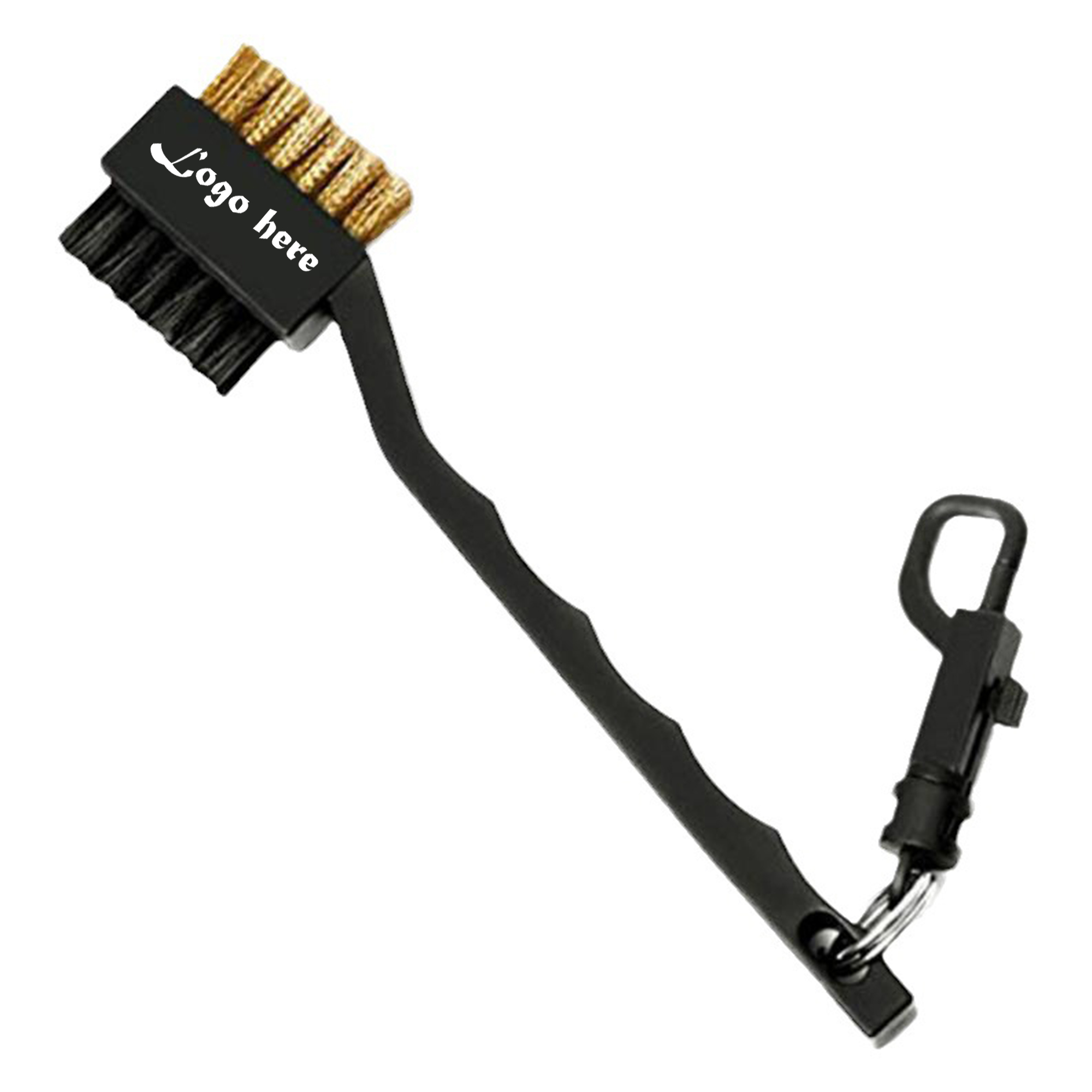 Cleaning Golf Brush with Retractable Clip 1