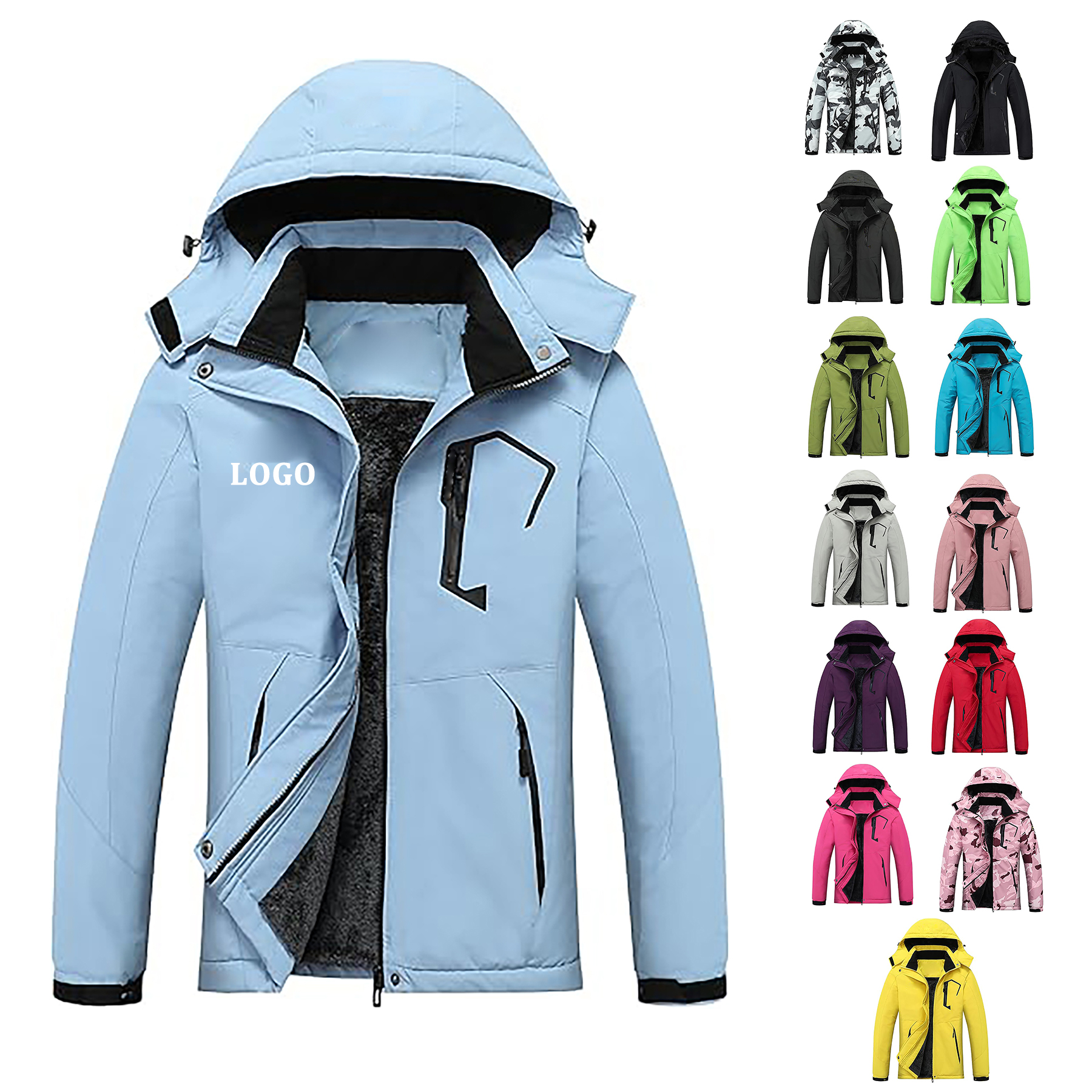 Women's Warm Hooded Jacket 13