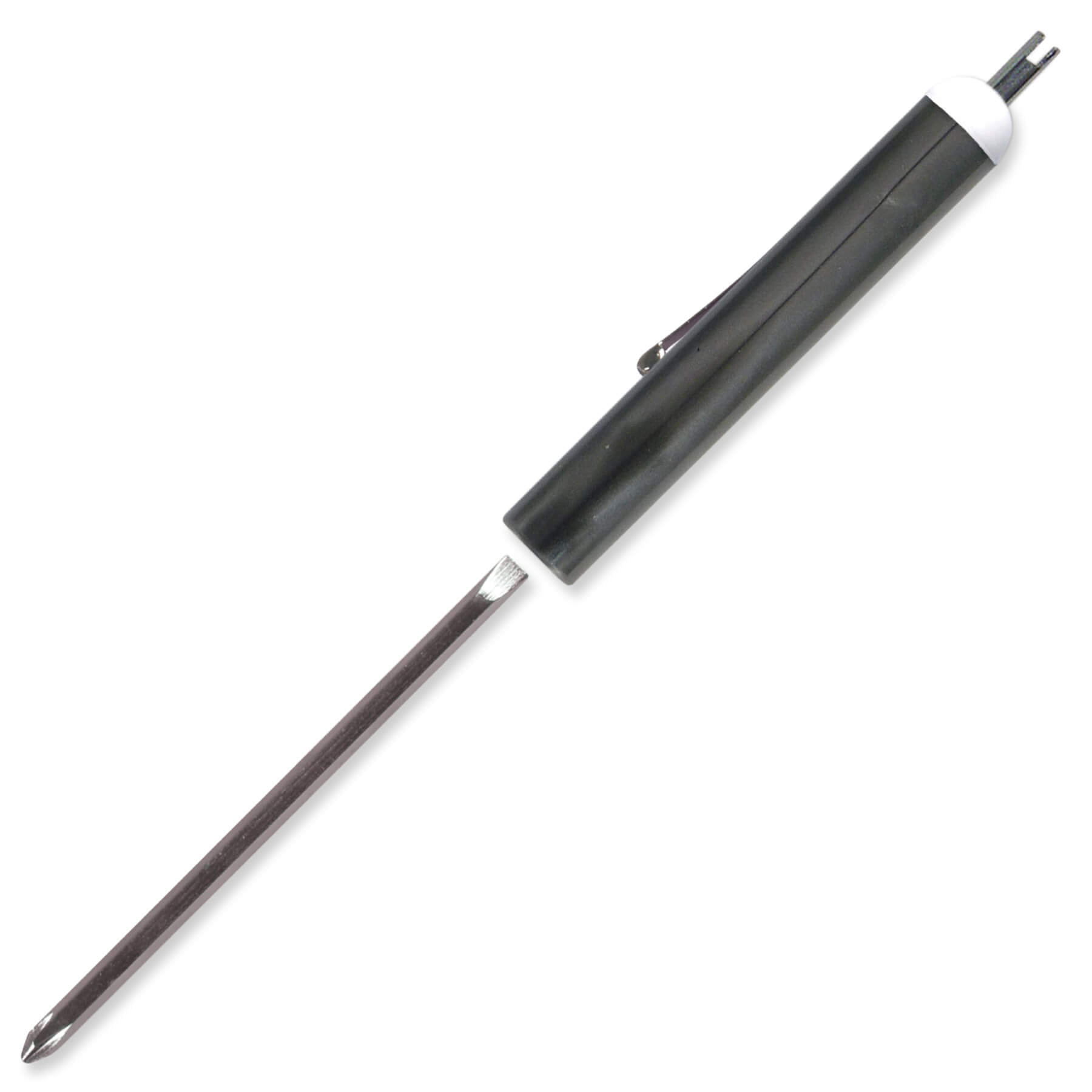 Pocket Screwdriver Reversible Flat Blade + Valve Stem Top 3