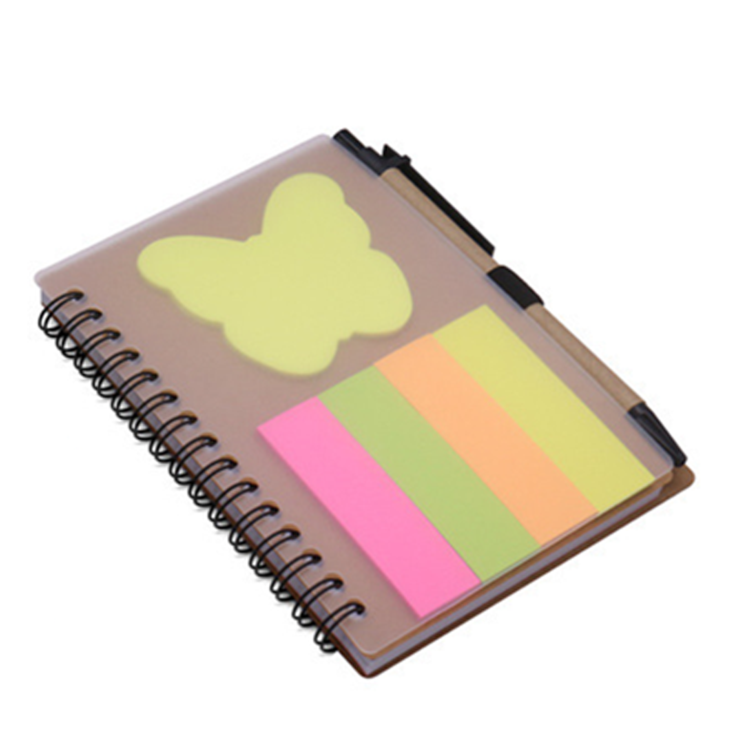 Notebook W/ Sticky Notes 4