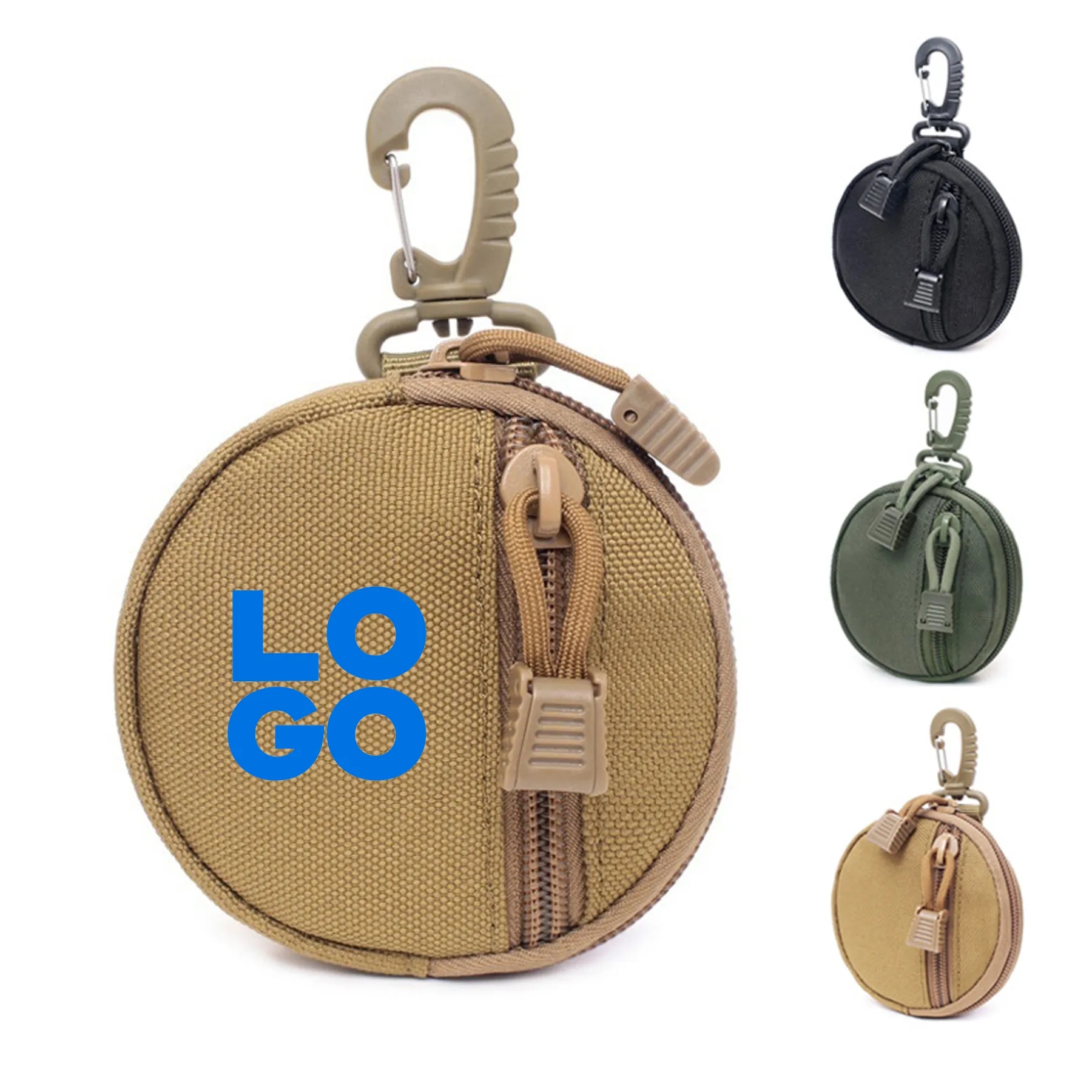 Small Round Coin Holder Pouch 2