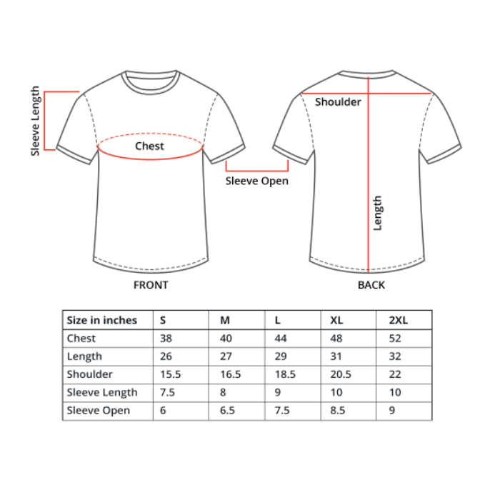 Custom Printed Unisex T-Shirt - Crew Neck 5